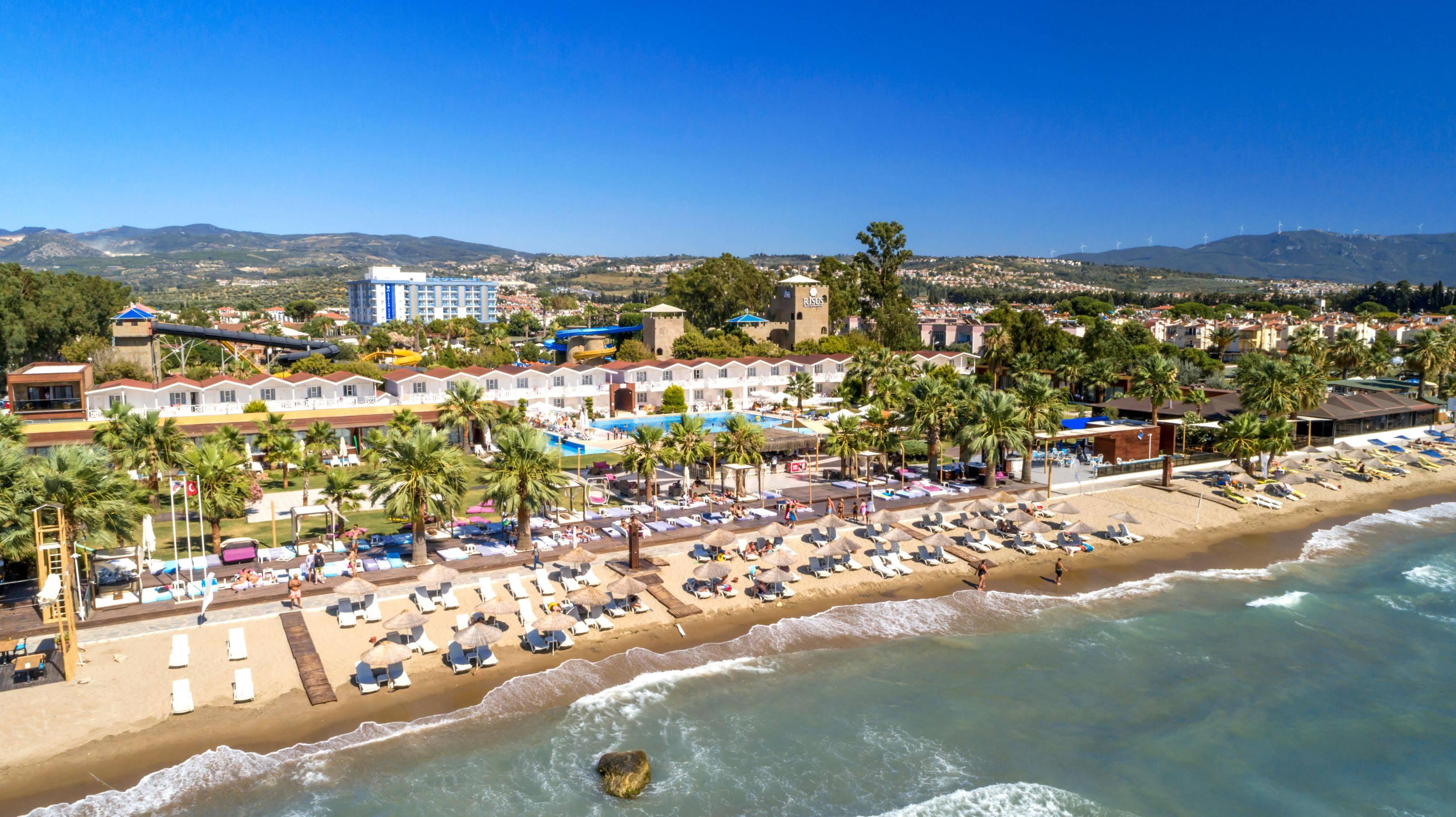Risus Beach Resort Hotel Кушадаси Екстер'єр фото